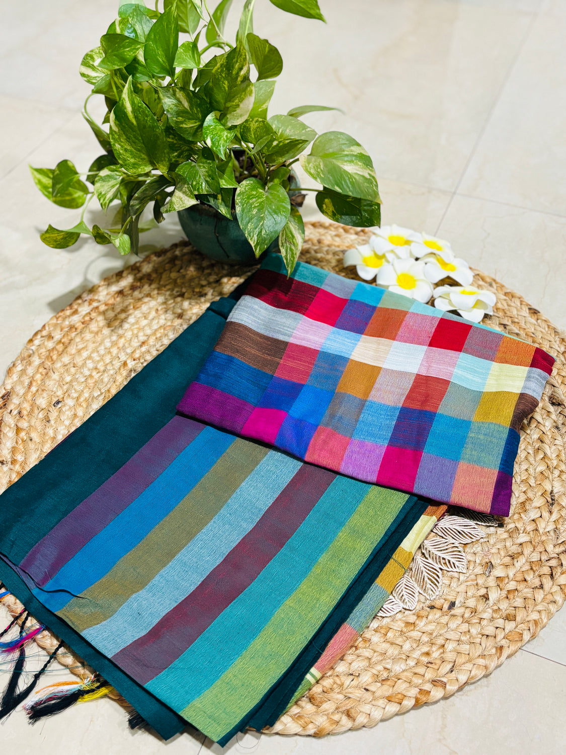 Rangoli- Rainbow Rama Green