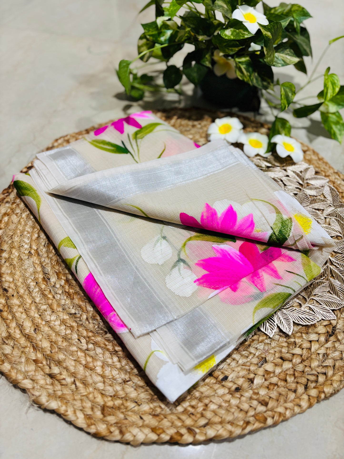 Mandira-Kota Flower Peach