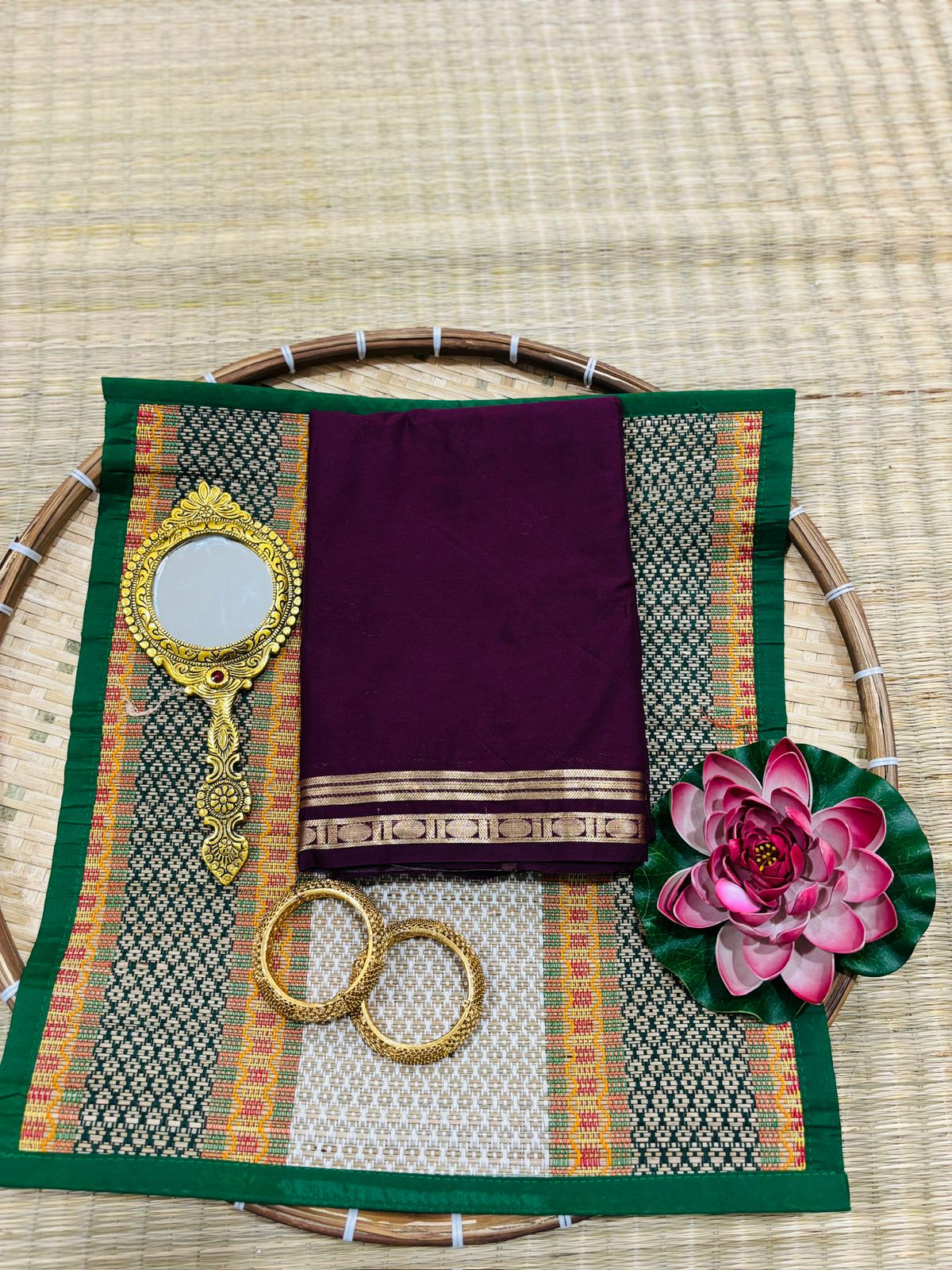 HOK3503- Hamsini- Maroon