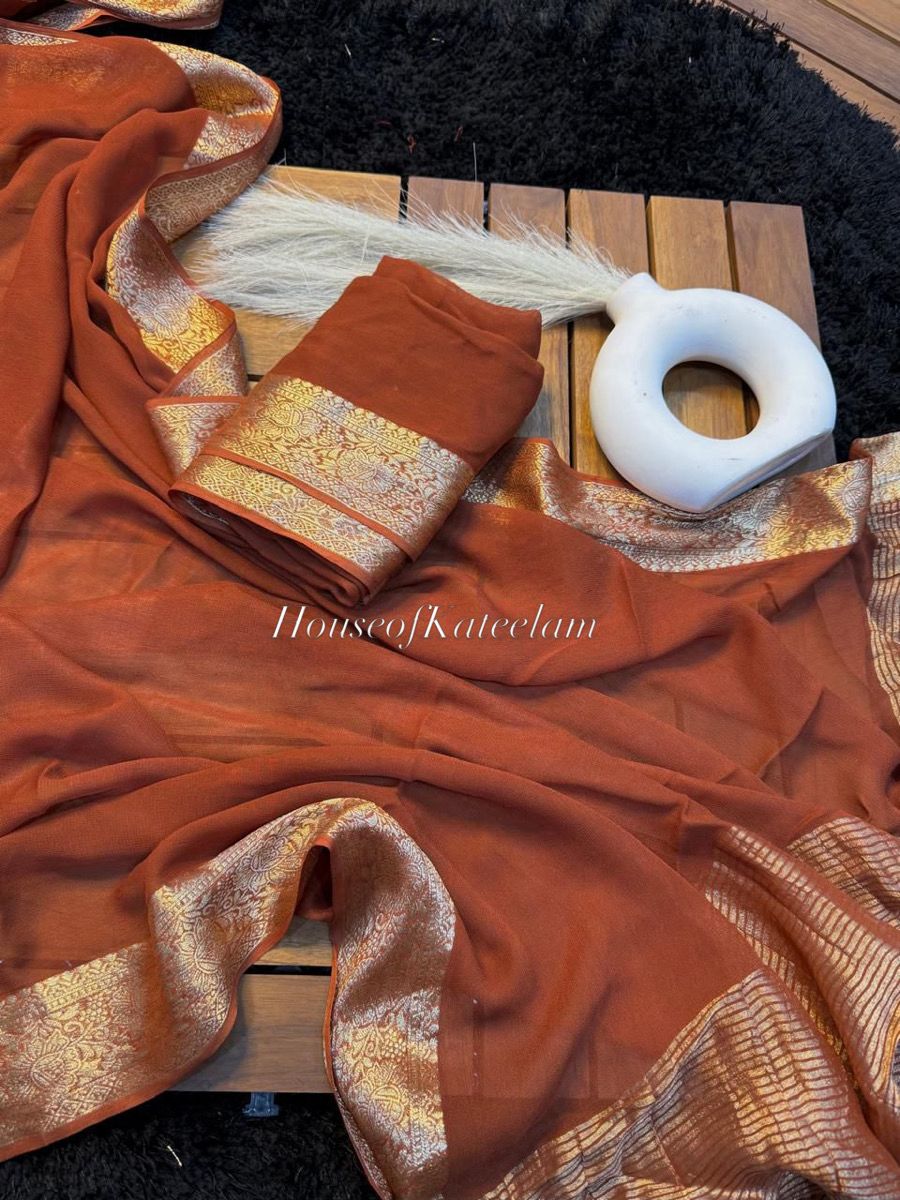 HOK106 - 03 - Shloka - Brown - House of Kateelam