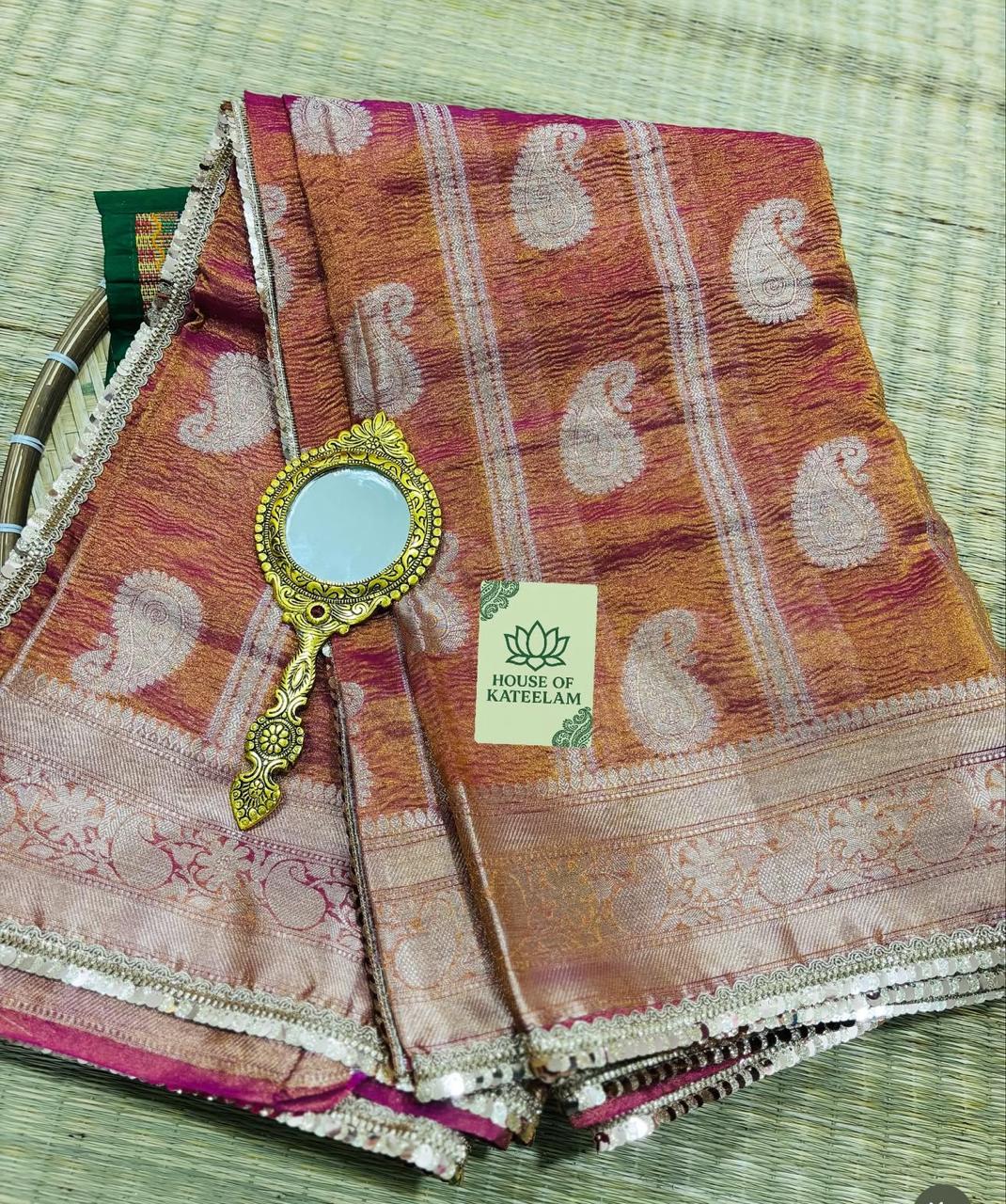 HOK3203 - Divya - Pink - House of Kateelam