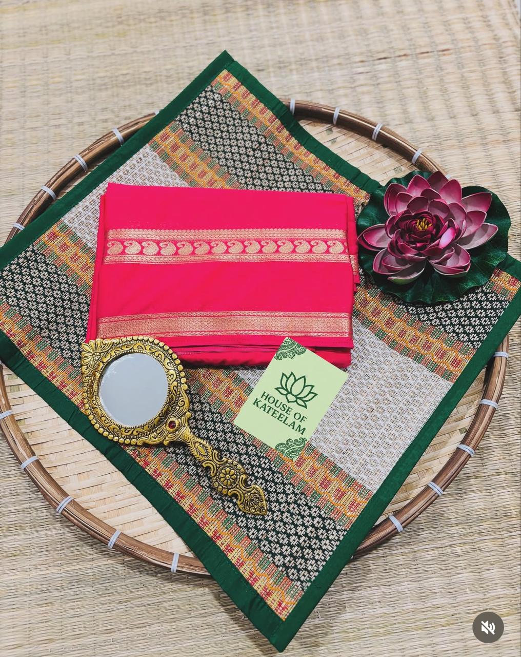 HOK3304 - Mohana - Aboli Pink - House of Kateelam