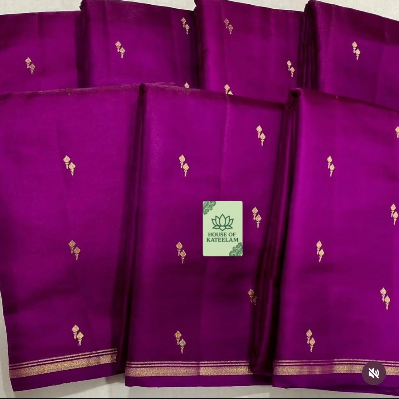 HOK4205 - Nitya - Purple - House of Kateelam