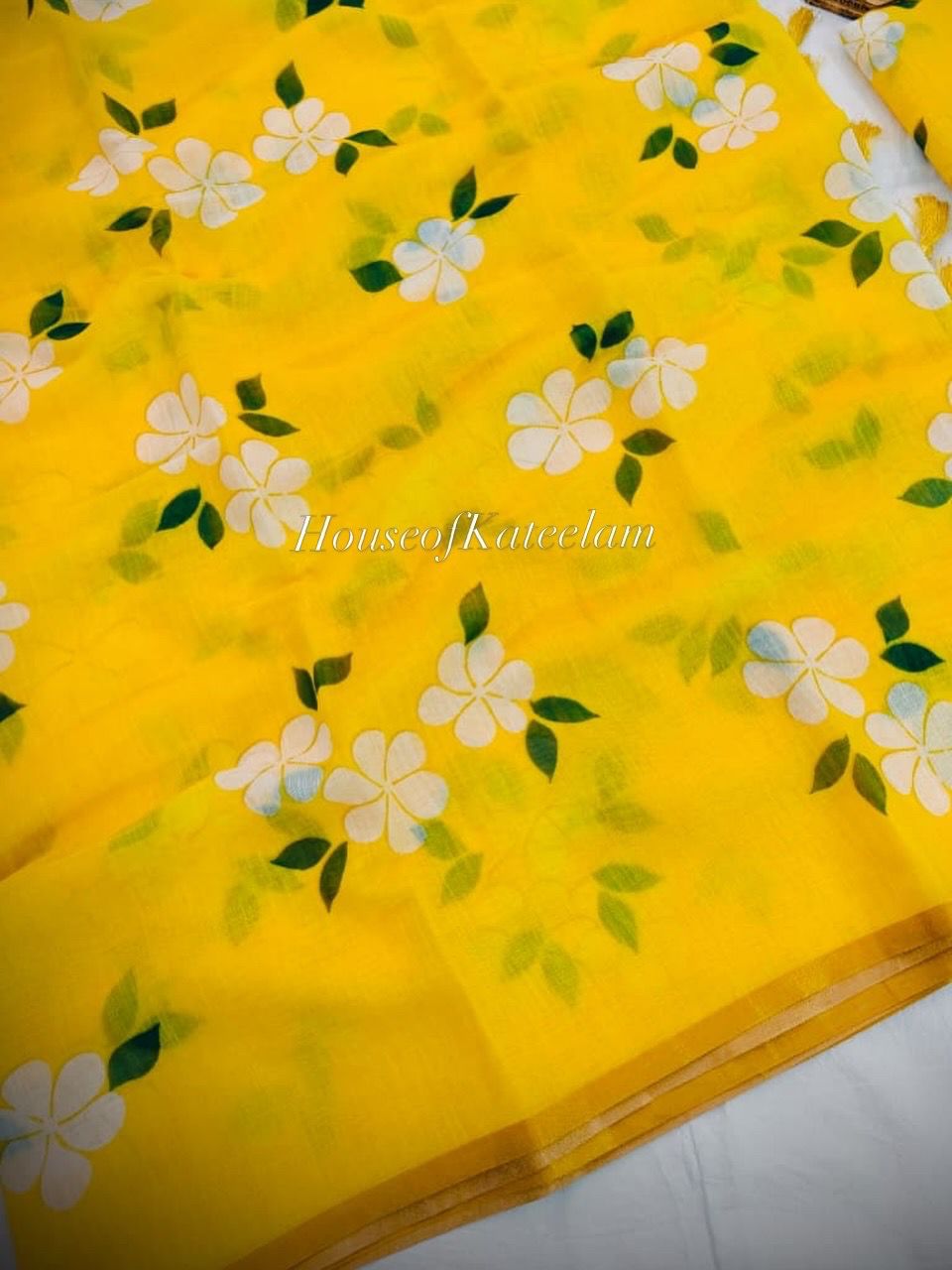 HOK4602 - Sita - Yellow - House of Kateelam