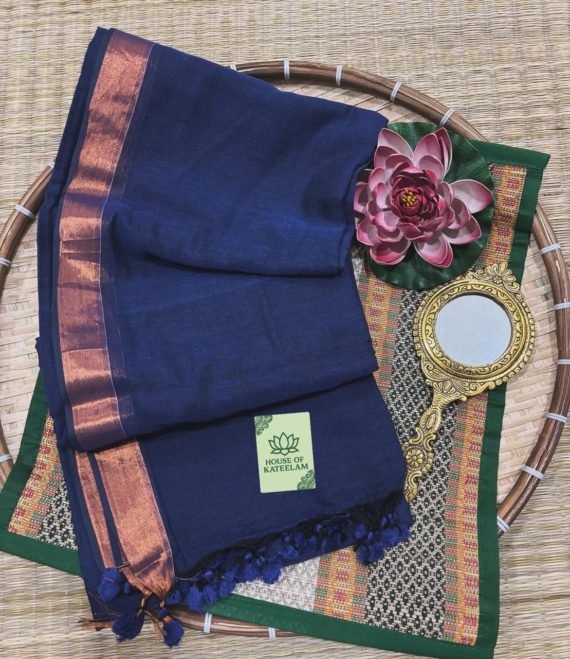HOK6009 - Tanya - Navy Blue - House of Kateelam