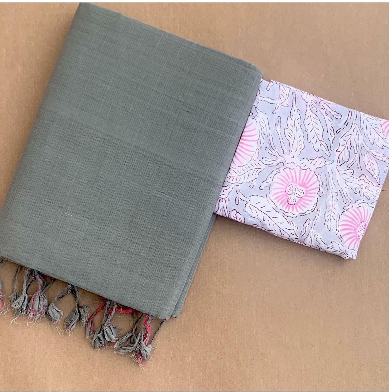 HOK6311 - Sonali - Grey & White - House of Kateelam
