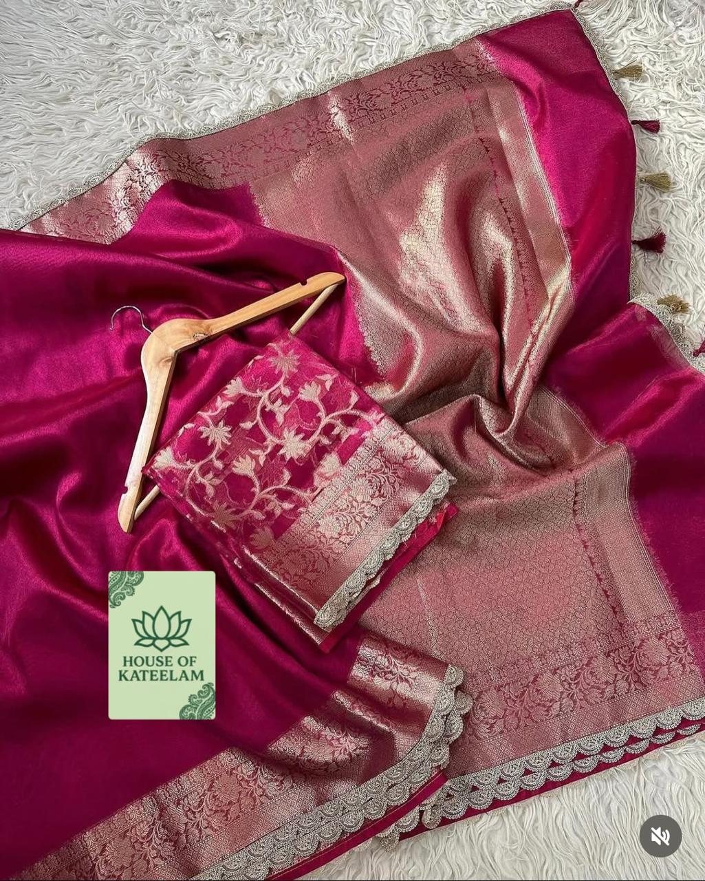 HOK7001 - Rani - Rani Pink - House of Kateelam