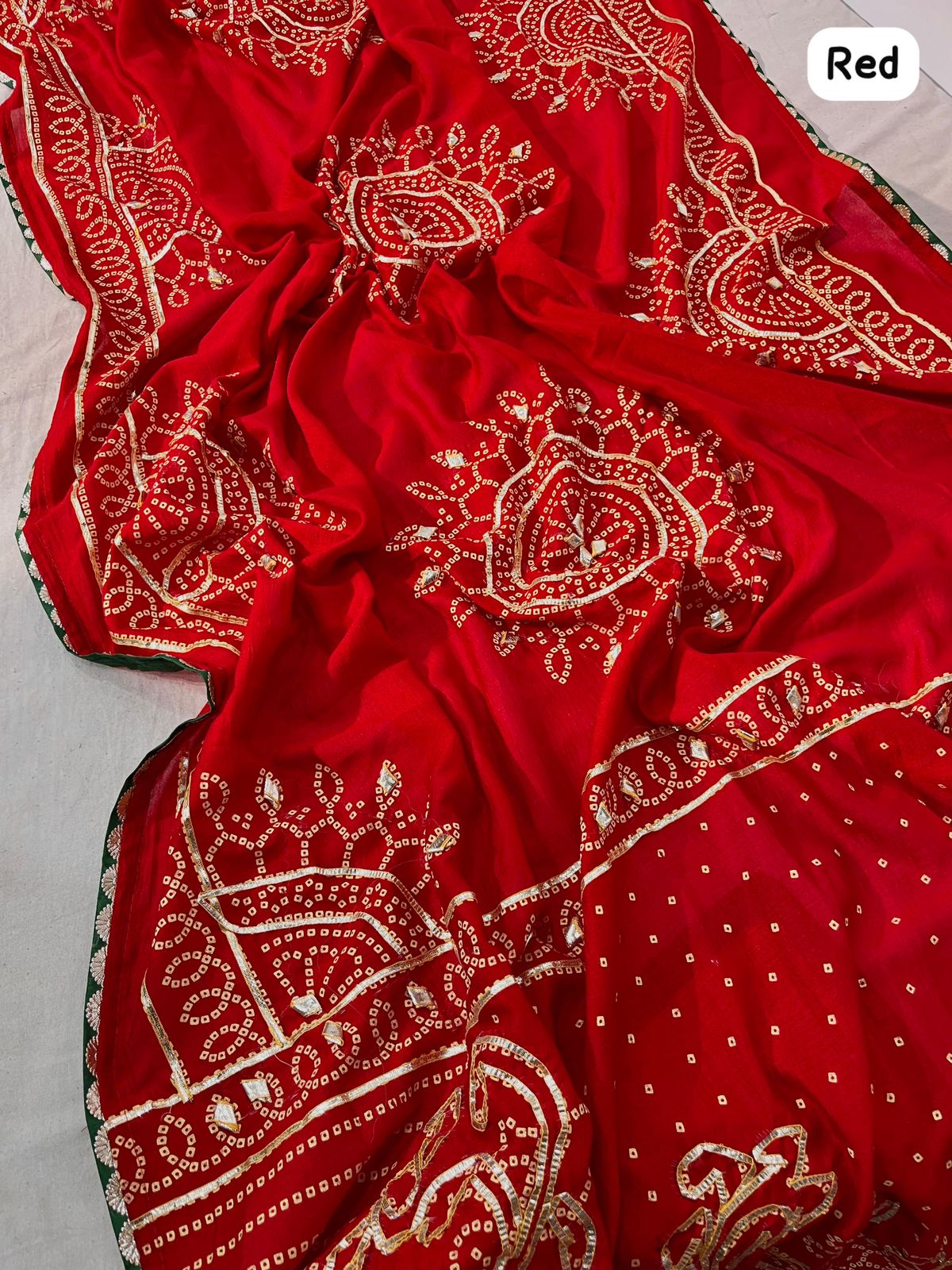 HOK7701 - Bani - Red - House of Kateelam