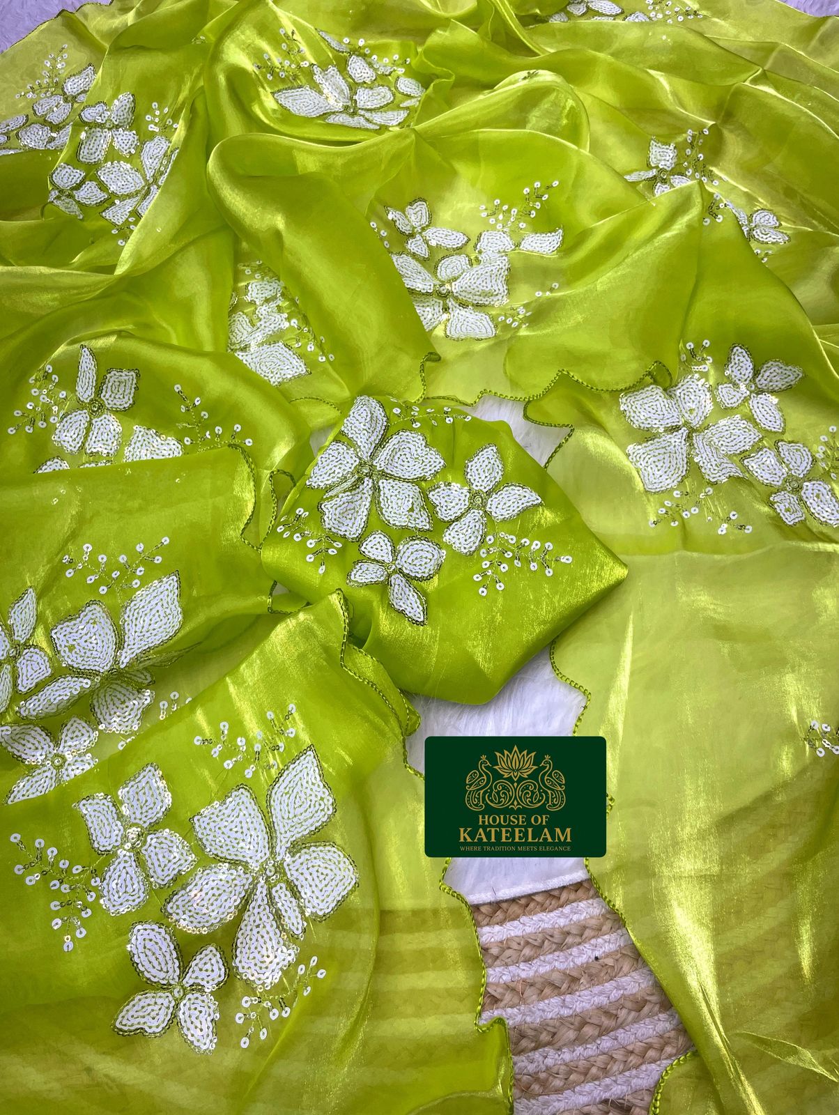 HOK7805 - Sakshi - Green - House of Kateelam