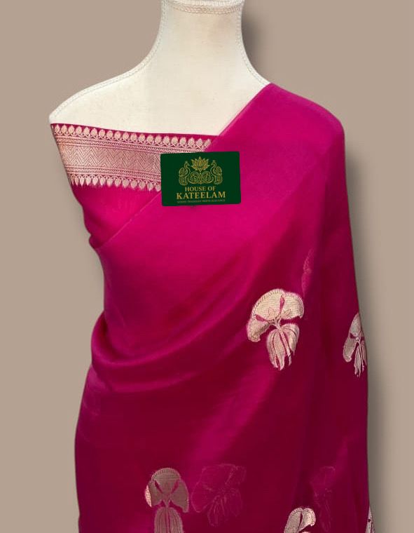 HOK7902 - Swapnanjali - Rani Pink - House of Kateelam