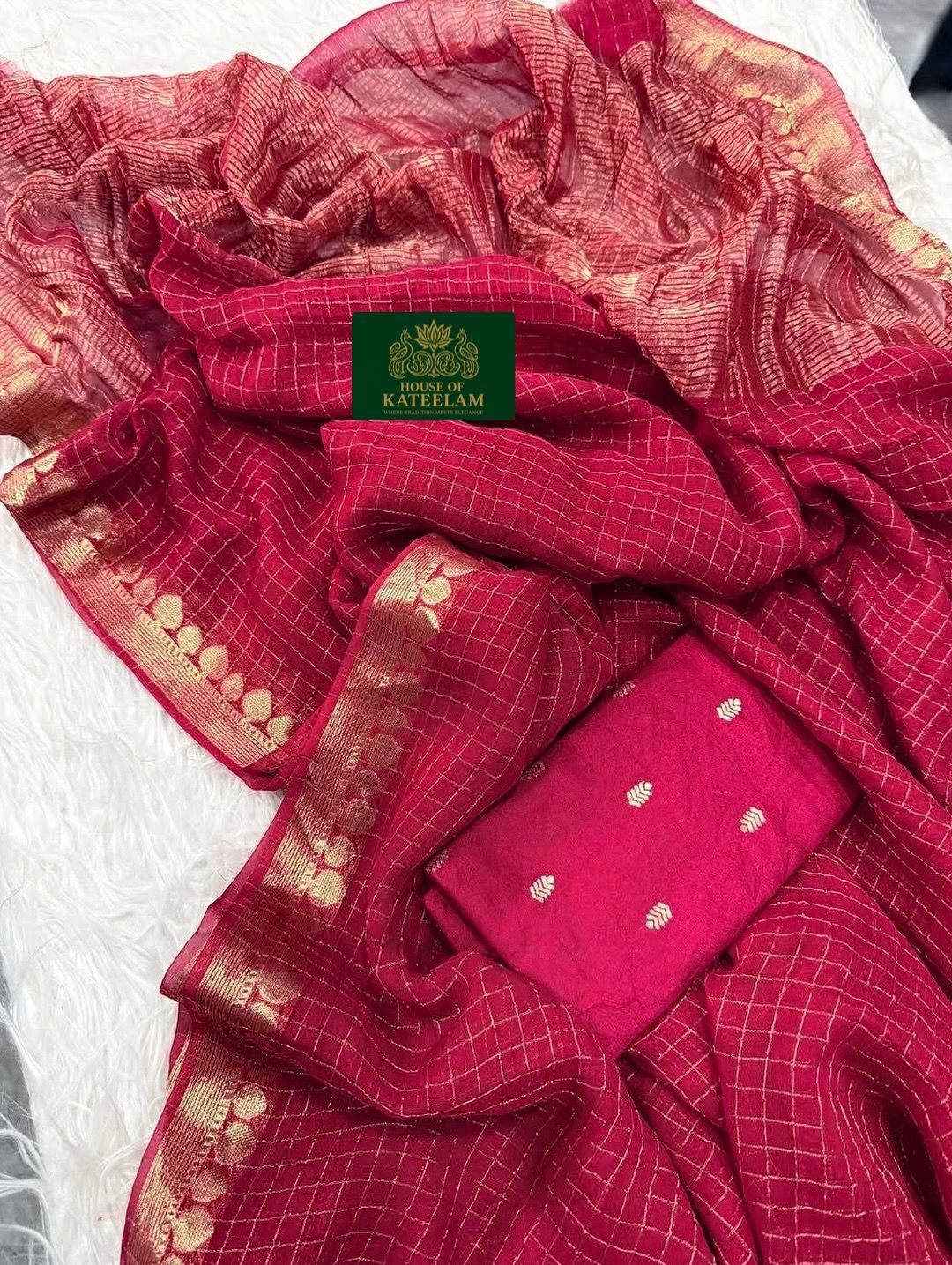 HOK8004 - Anuradha - Pink - House of Kateelam