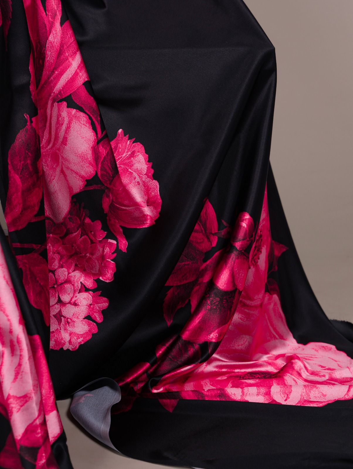 HOK8102 - Sneha - Black & Pink - House of Kateelam