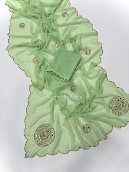 HOK128-02- Saloni- Green