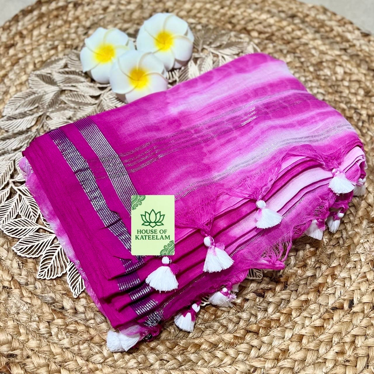Chitralekha- Shibori pink