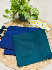 MALIKA KHADI Purple & Green