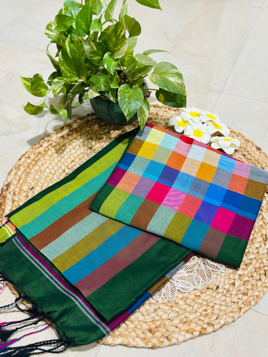 Rangoli- Rainbow Green