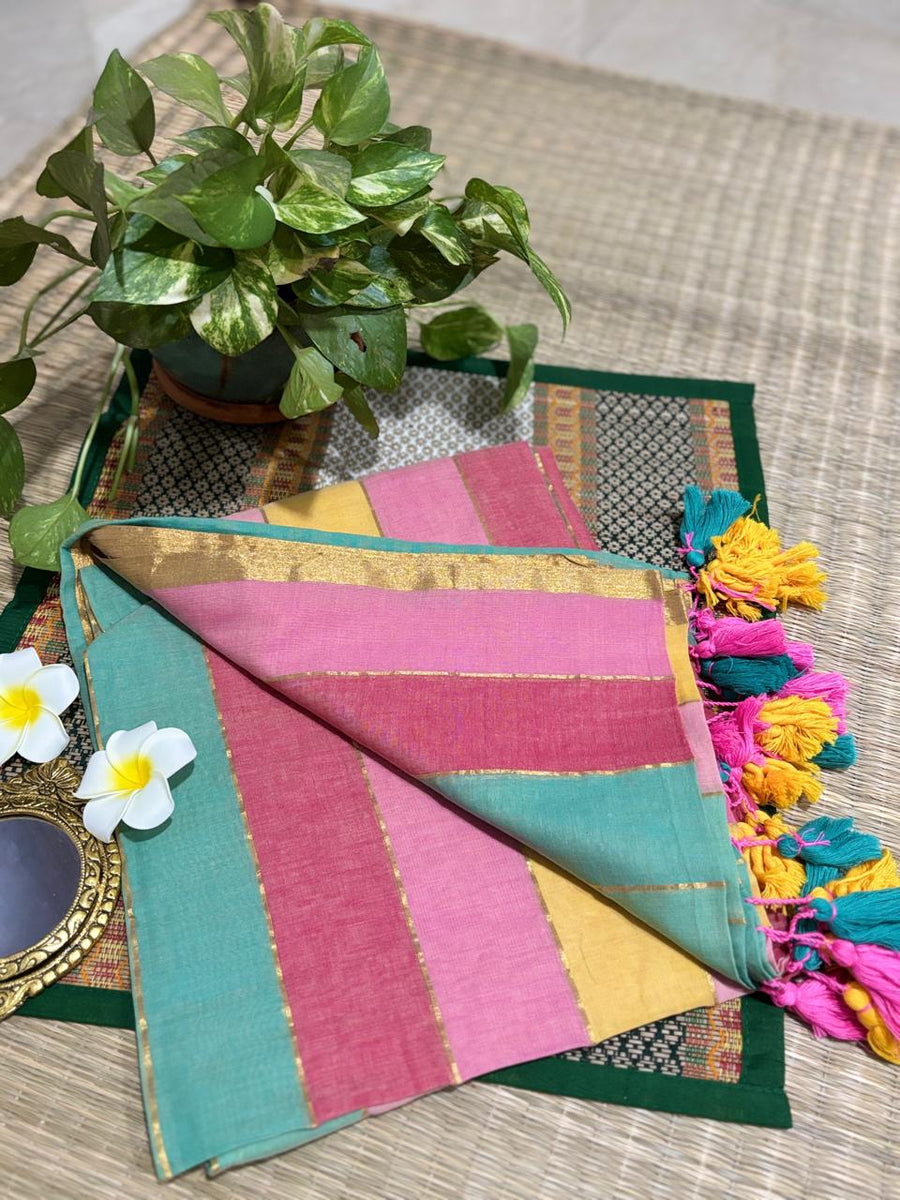 HOK2001- Tarangini-Pastel Rainbow