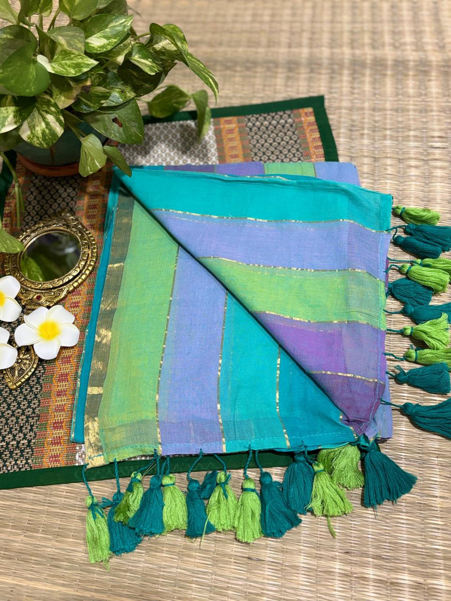 HOK2005- Tarangini-Green Rainbow