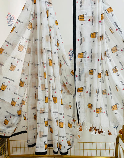 HOK2501- Garam Chai- White