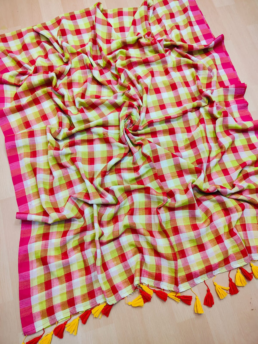 HOK2806- Gamcha- Neon Red