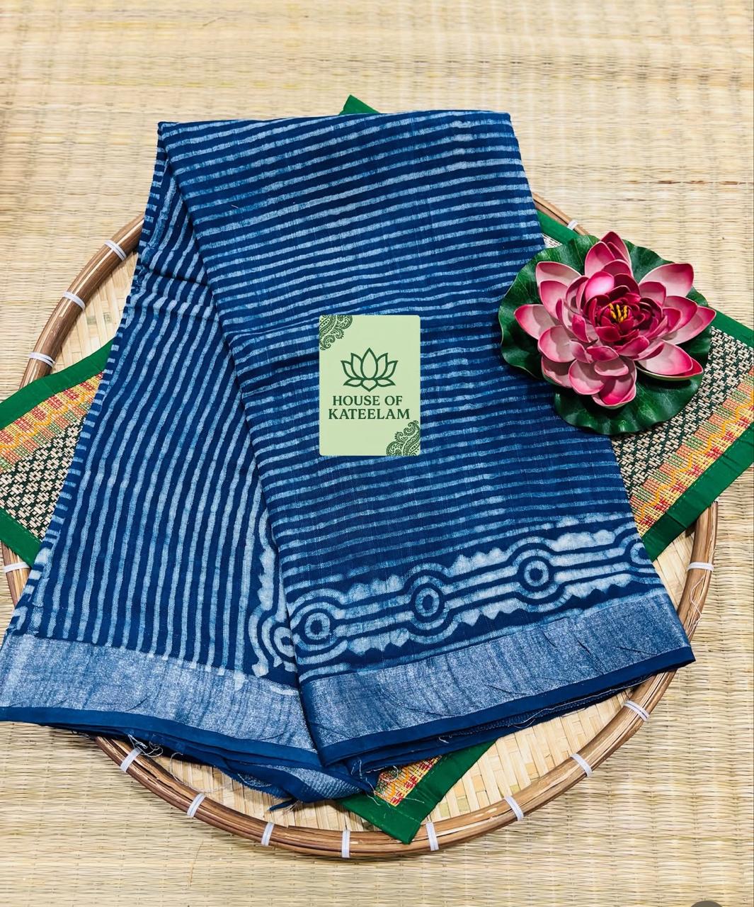 HOK3804- Mayura- Indigo Blue-4