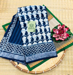 HOK3806- Mayura- Indigo Blue-6