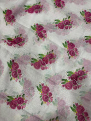 HOK6404- Siya- White Floral Linen