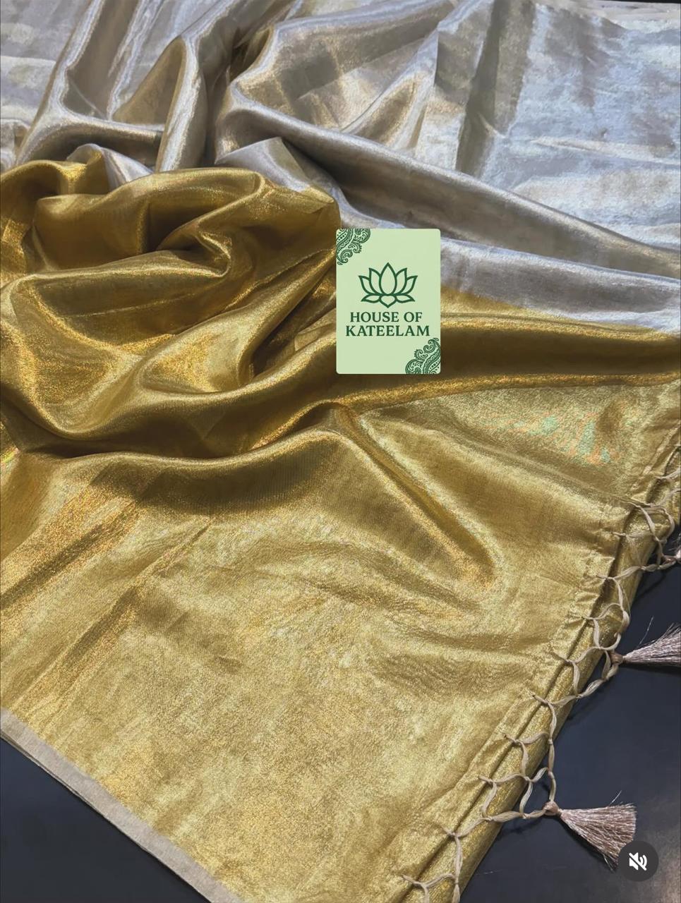 HOK6801- Sonpari- Silver & Gold