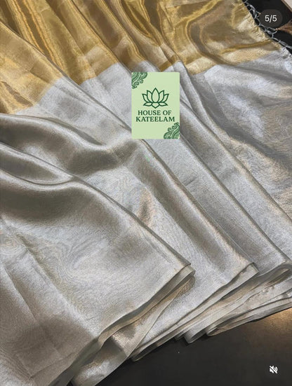 HOK6801- Sonpari- Silver & Gold