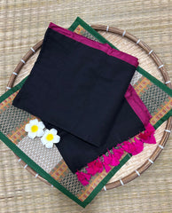 HOK7303- Veda- Black & Pink Border