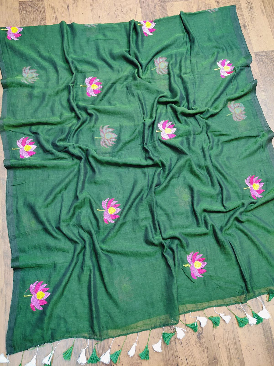 HOK8507- Komal- Dark Green