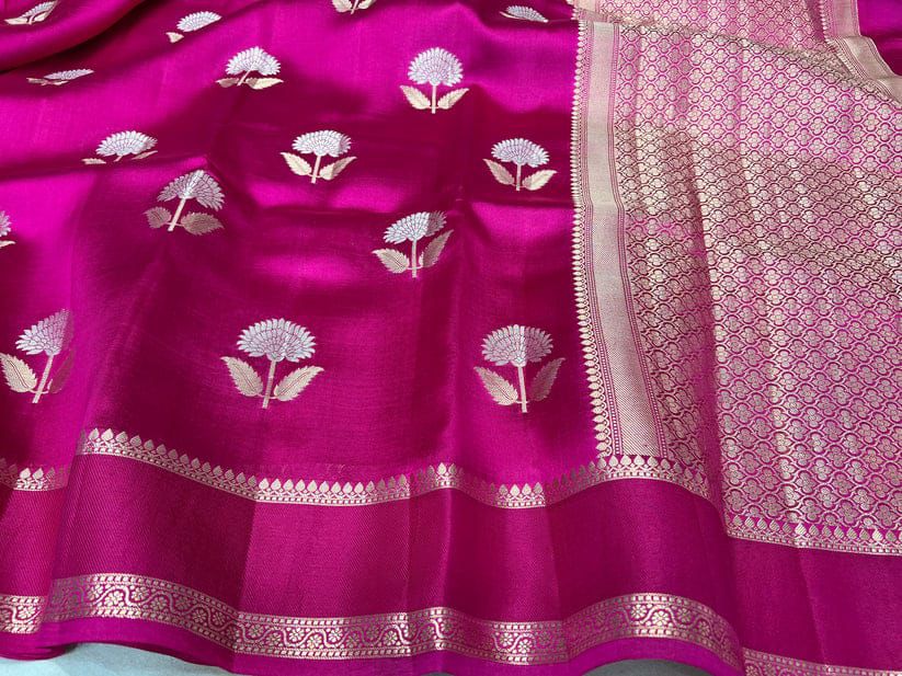 HOK8602- Dhruvi- Rani Pink