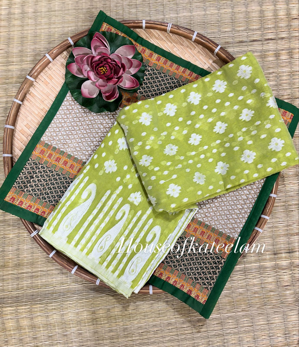 HOK9604- Anu- Green & White