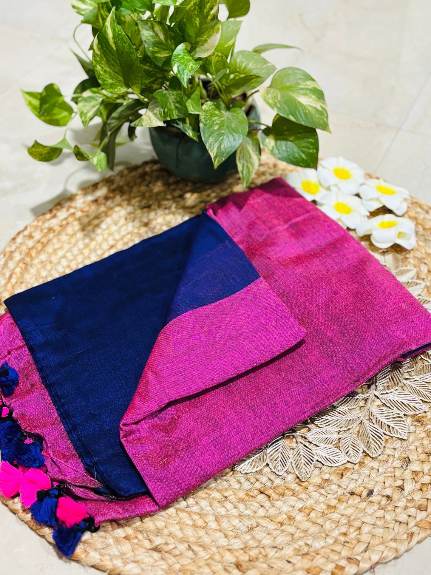 HOK0302 - Antara - Pink & Purple - House of Kateelam