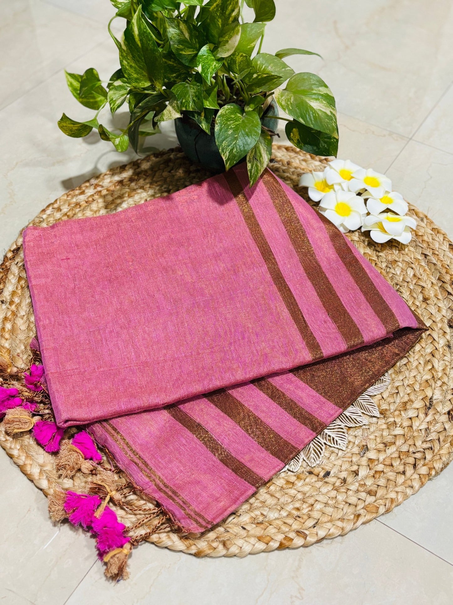 HOK0501 - Vaidehi - Pink - House of Kateelam