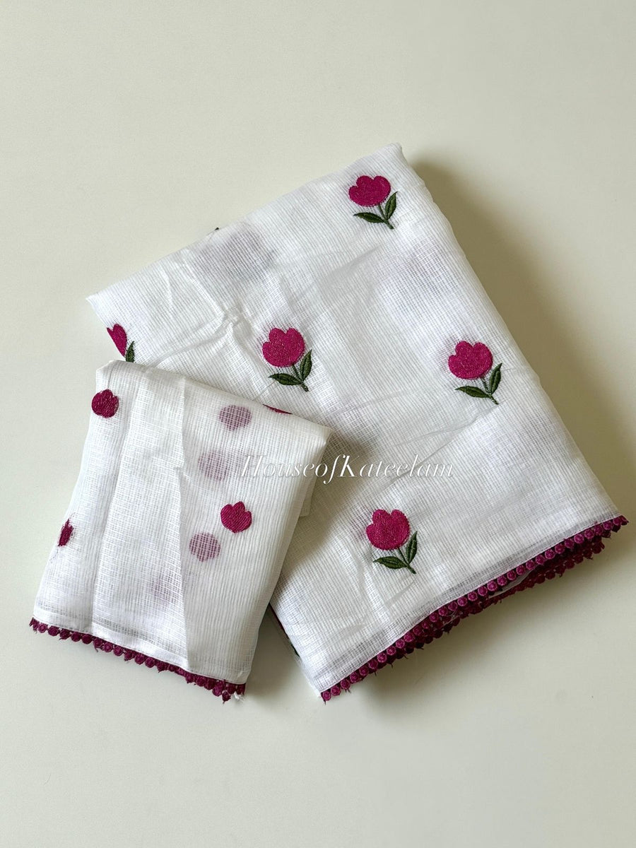 HOK107-04- Vrinda- White