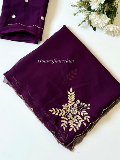 HOK111 - 03 - Tarinika - Purple - House of Kateelam