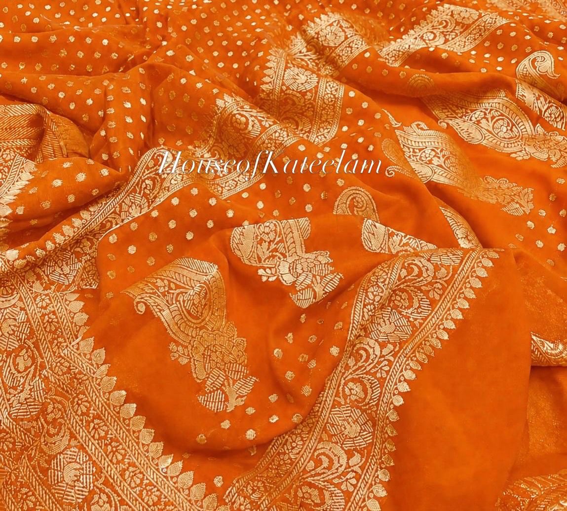 HOK112 - 06 - Kareena - Orange - House of Kateelam