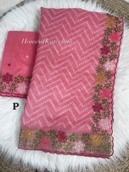 HOK114 - 01 - Ketaki - Light Pink - House of Kateelam