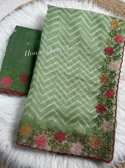 HOK114 - 03 - Ketaki - Green - House of Kateelam