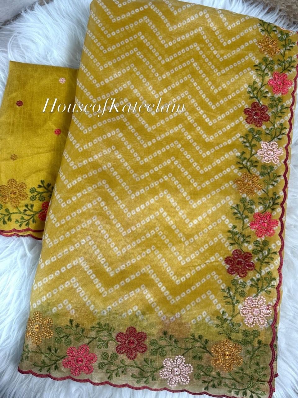 HOK114 - 04 - Ketaki - Yellow - House of Kateelam
