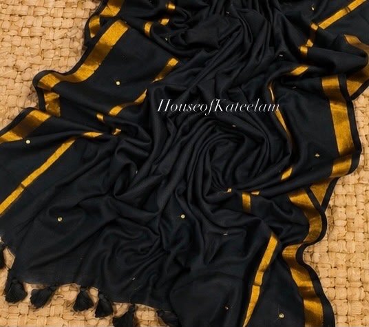 HOK116-04-Gayatri- Black - House of Kateelam