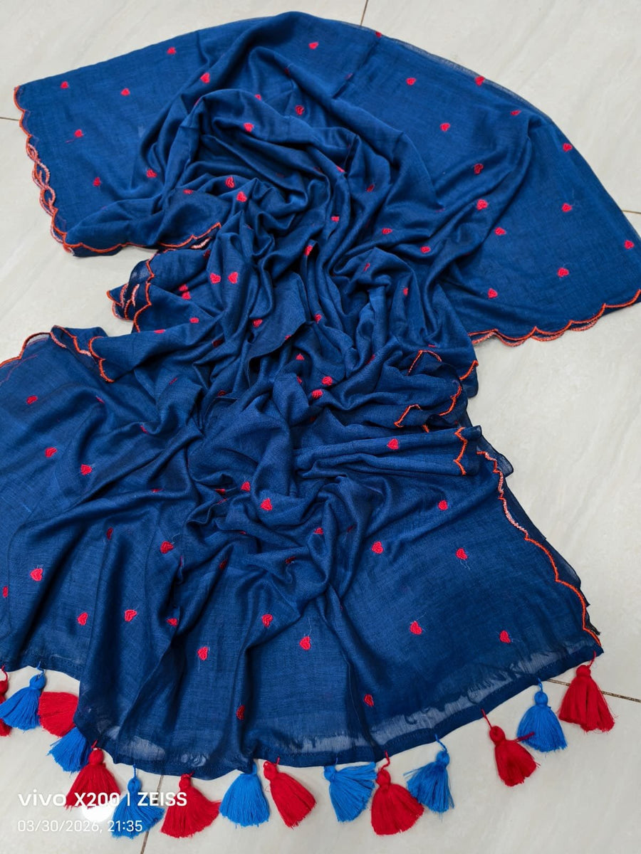 HOK117-06- Dilruba- Blue & Pink