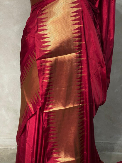 HOK119-02- Sukanya- Maroon - House of Kateelam