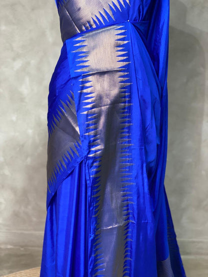 HOK119-04- Sukanya- Royal Blue - House of Kateelam