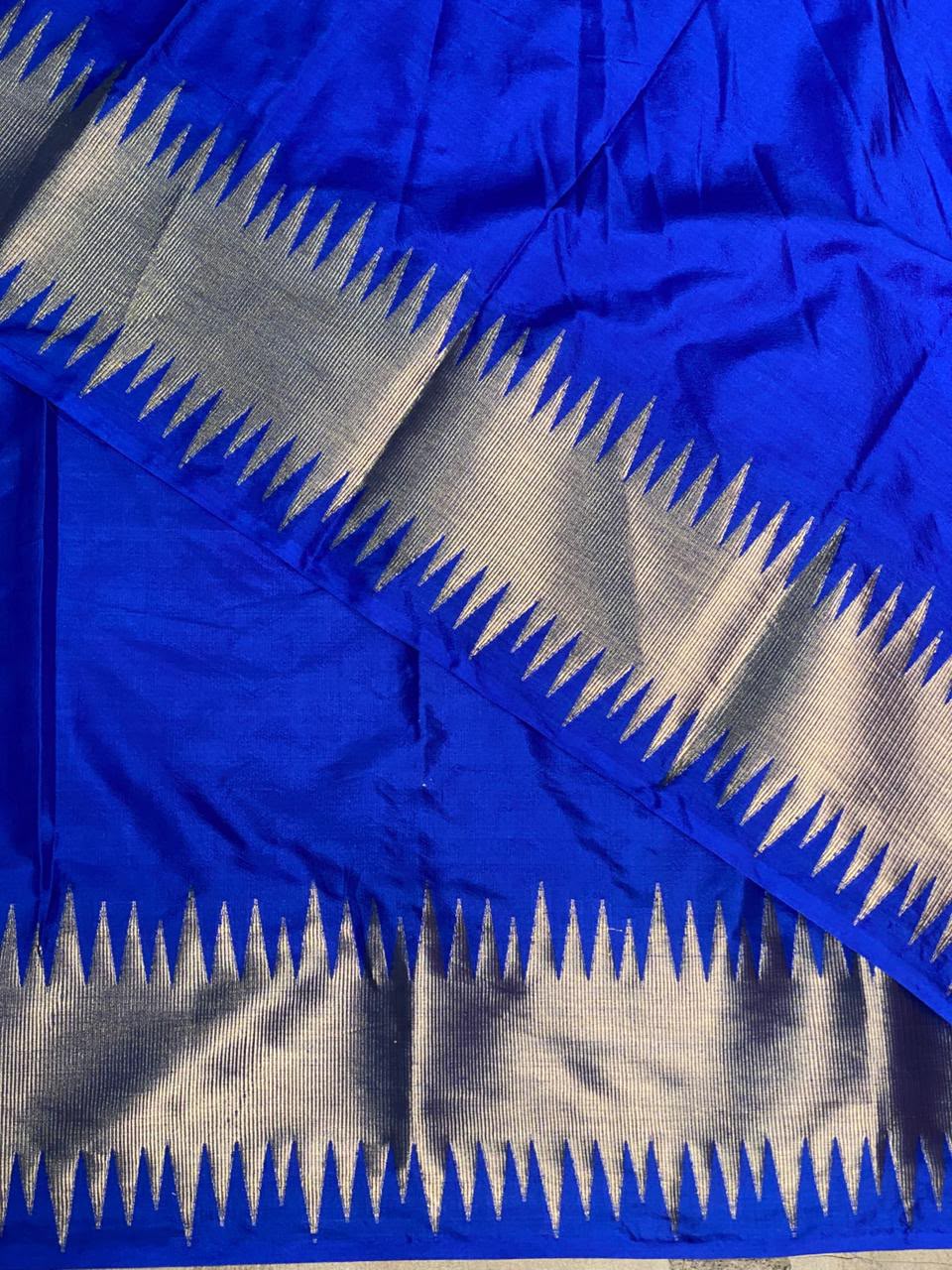 HOK119-04- Sukanya- Royal Blue - House of Kateelam