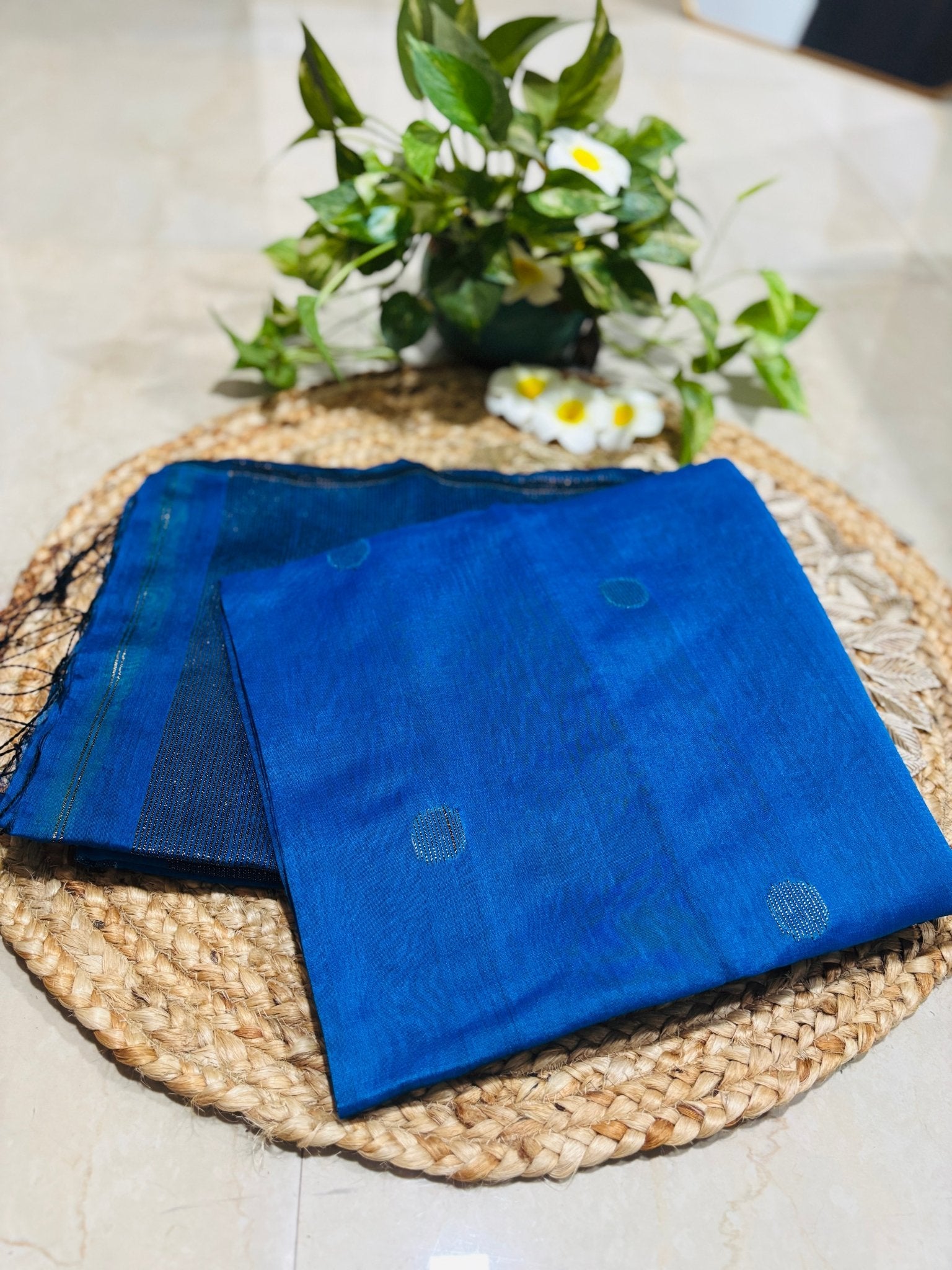 HOK1205 - Chandreeka - Blue - House of Kateelam