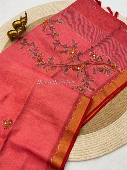 HOK121-01- Shashi- Pink - House of Kateelam