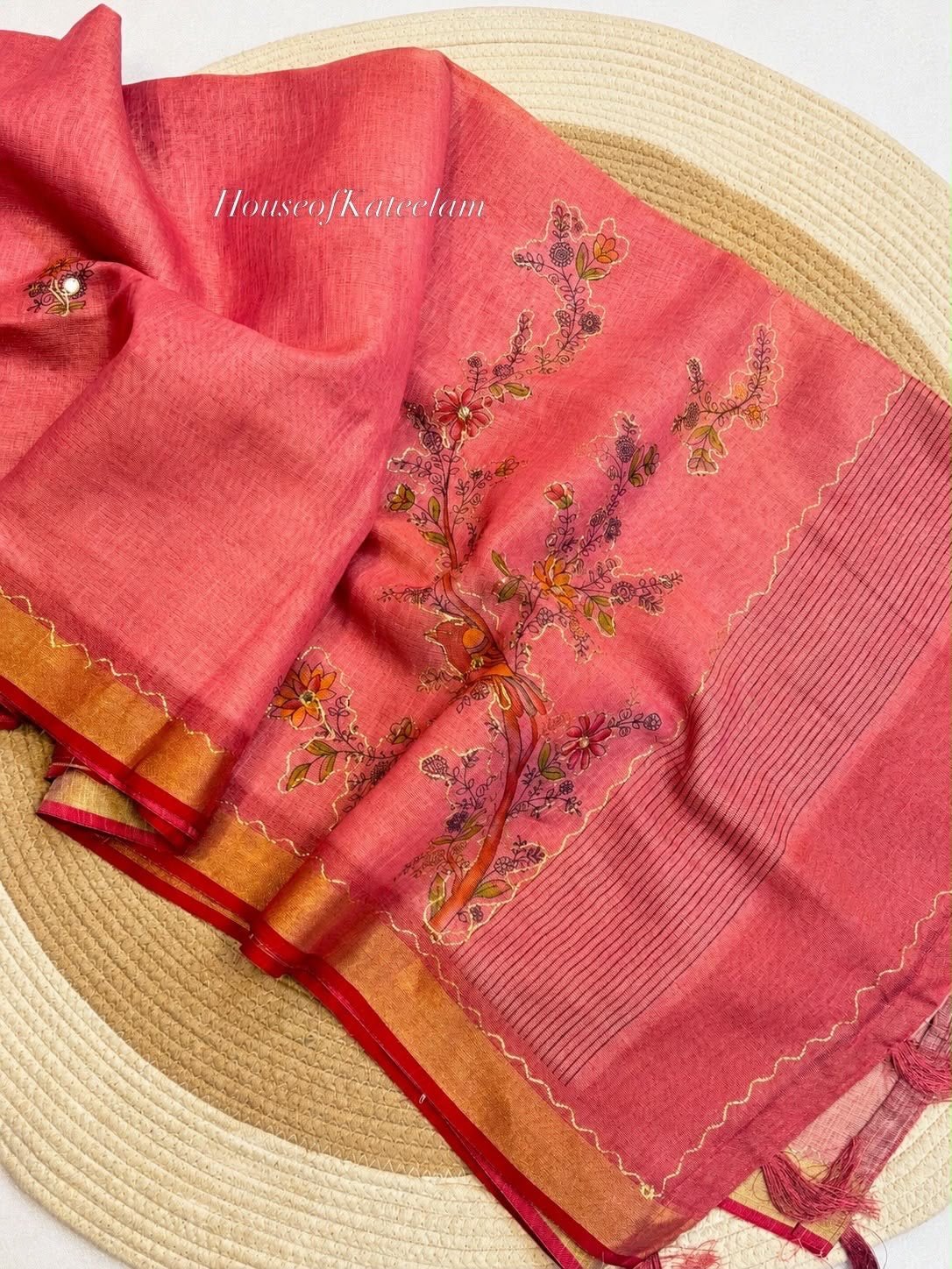 HOK121-01- Shashi- Pink - House of Kateelam
