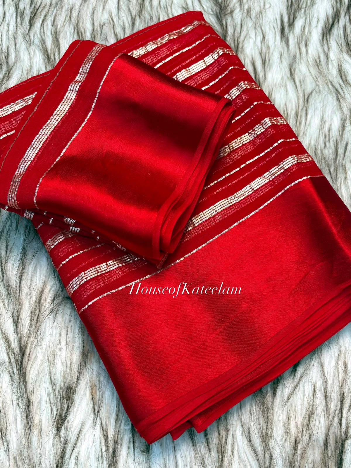 HOK124-01- Chitra- Red - House of Kateelam